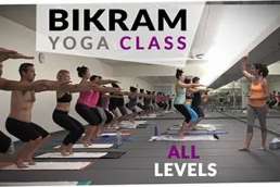 Bikram yoga class free workout