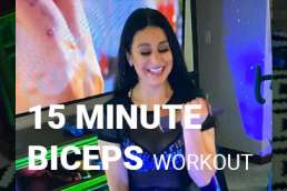 15 MINUTE biceps home workout