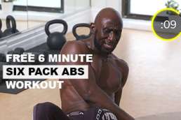 6 minute six pack abs workout