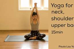 Yoga for neck shoulder upper beck