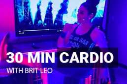 30 minunte free cardio workout no equipment needed
