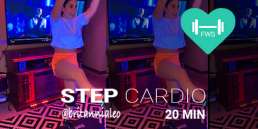 step cardio class