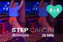 step cardio class